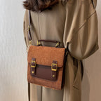 Sac à main style cartable ancien
