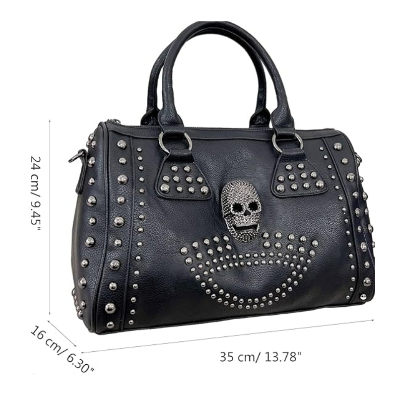 Sac à main tête de mort au style original