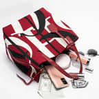 Sac à main volumineux au style rétro