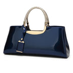 Sac à poignée élégante pour mariage, style vernis