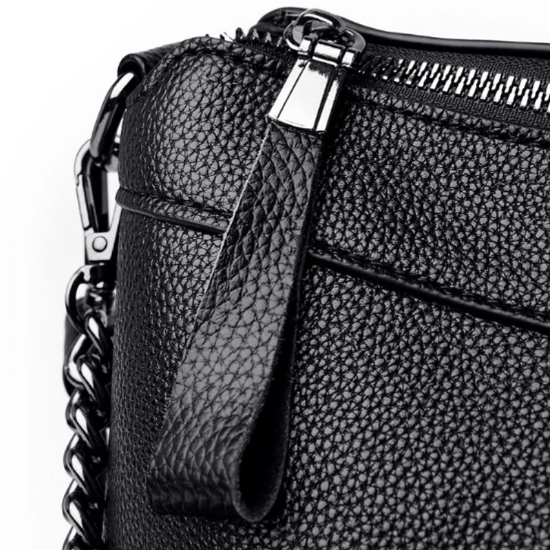 Sac à porter à la main PU avec chaîne