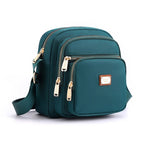 Sac à porter en bandoulière multipoches pour femme