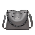 Sac à porter main en PU et chaîne