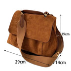 Sac à rabat avec bandoulière pour femme