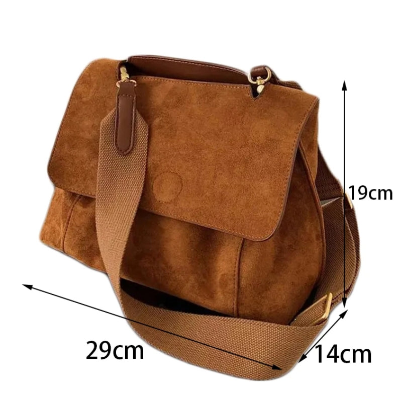 Sac à rabat avec bandoulière pour femme