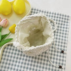 Sac à tissage macramé