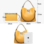 Sac accompagné de sa pochette assortie