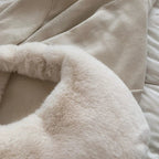 Sac actuel en fausse fourrure