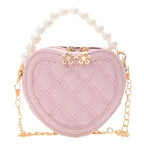 Sac au décor de cœur pour petite fille