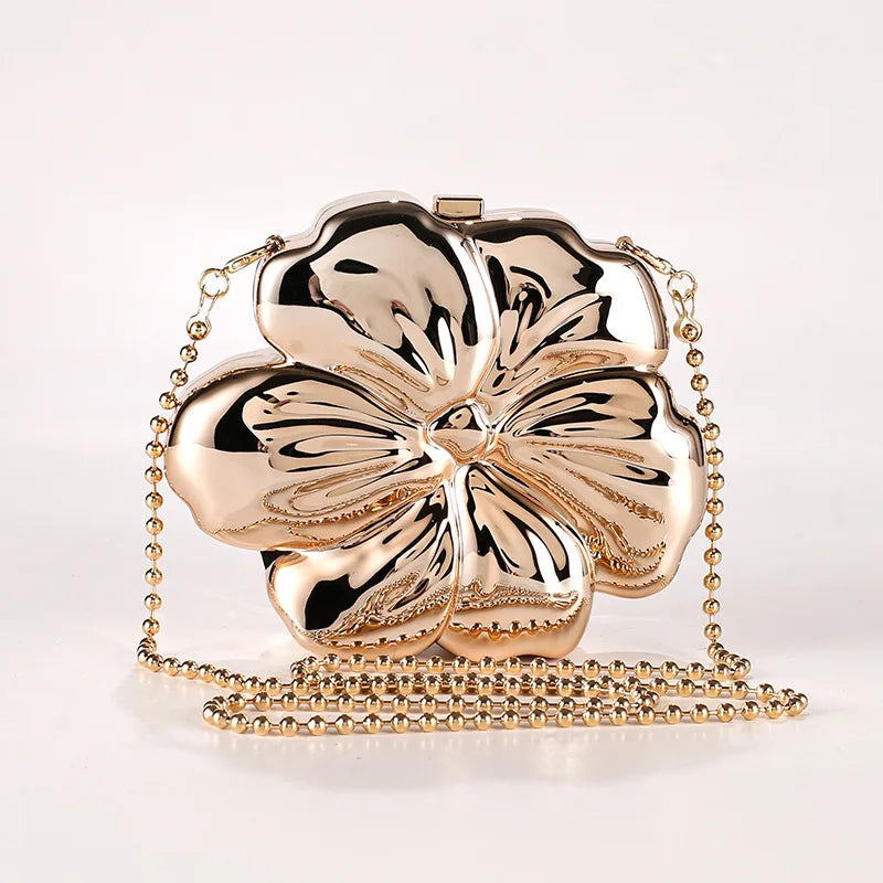 Sac au design floral original et brillant