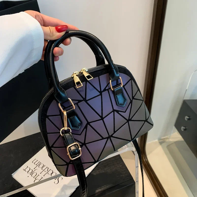 Sac aux motifs géométriques et au style matelassé