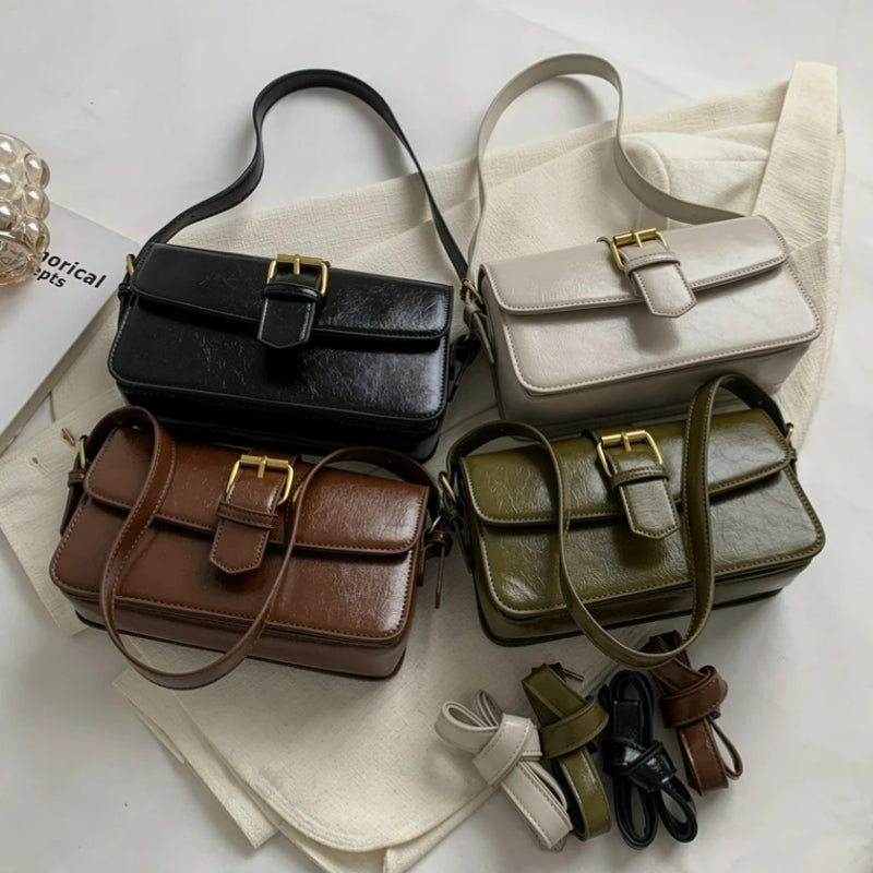 Sac avec boucle style baguette