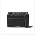 Sac avec chaîne au matelassage noir
