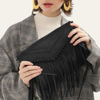 Sac avec franges à porter en bandoulière