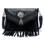 Sac avec franges bohèmes