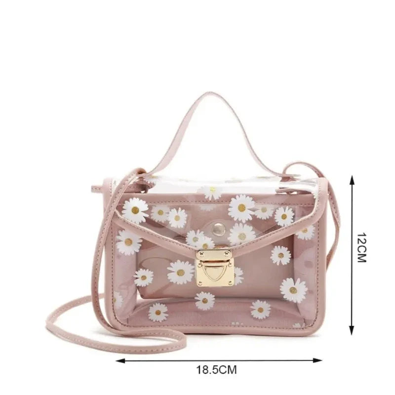 Sac avec motifs de pâquerettes