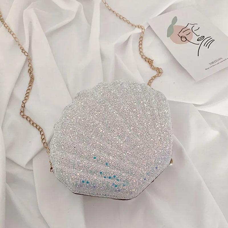 Sac avec silhouette de coquillage