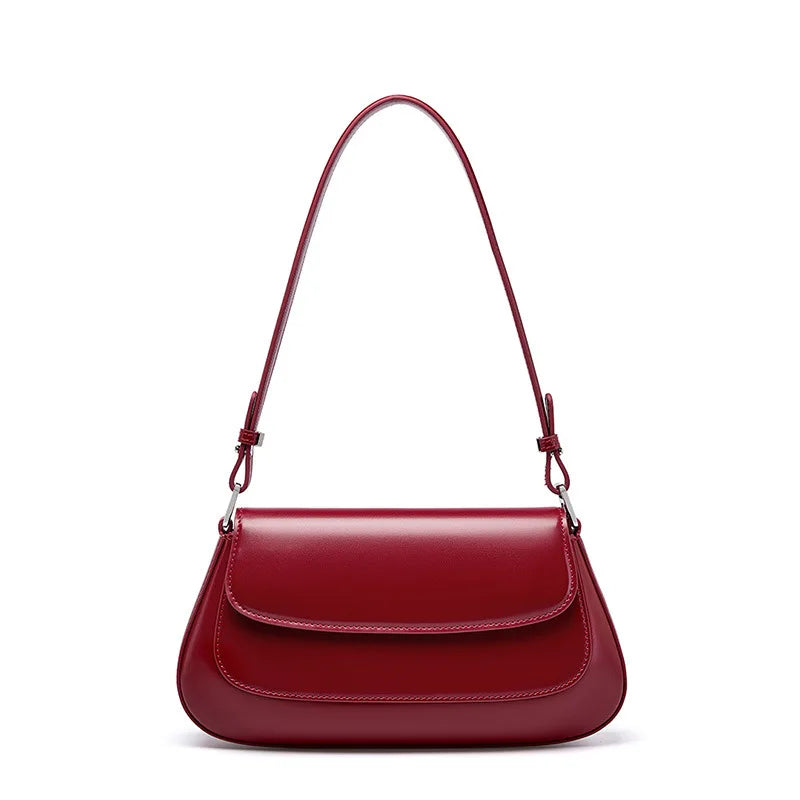 Sac baguette à silhouette raffinée et compacte