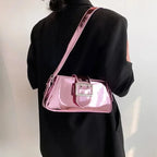 Sac baguette brillant