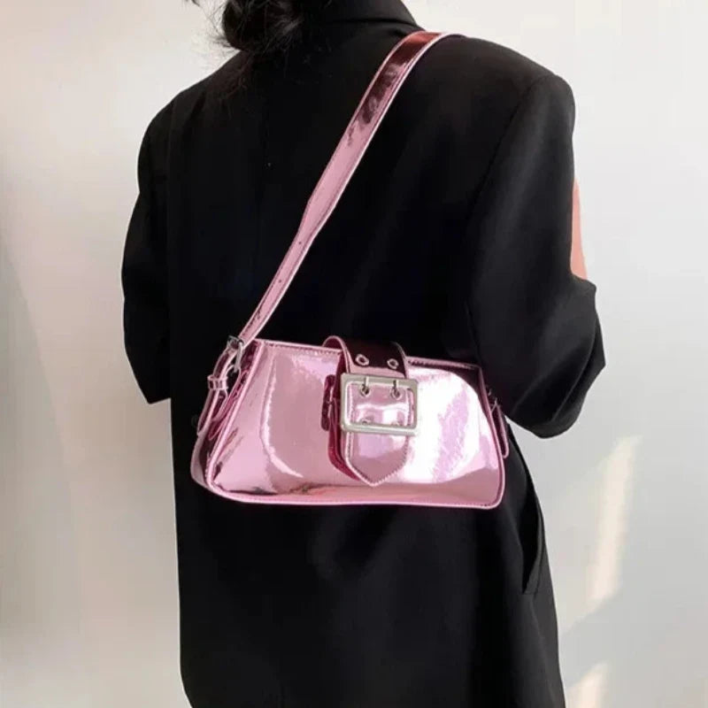 Sac baguette brillant
