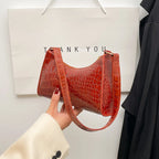 Sac baguette élégant et luxueusement matelassé
