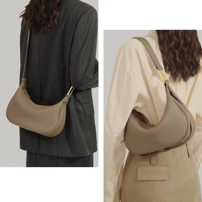 Sac baguette sophistiqué au design vintage