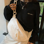 Sac banane en PU au style tendance pour femme