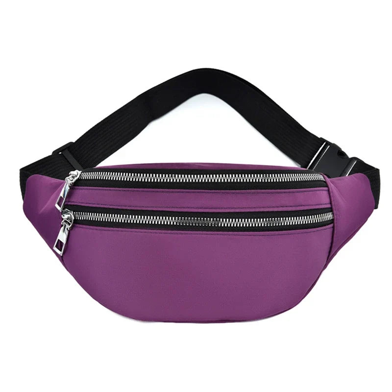 Sac banane en tissu pour femme