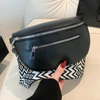 Sac banane féminin polyvalent d'inspiration rétro