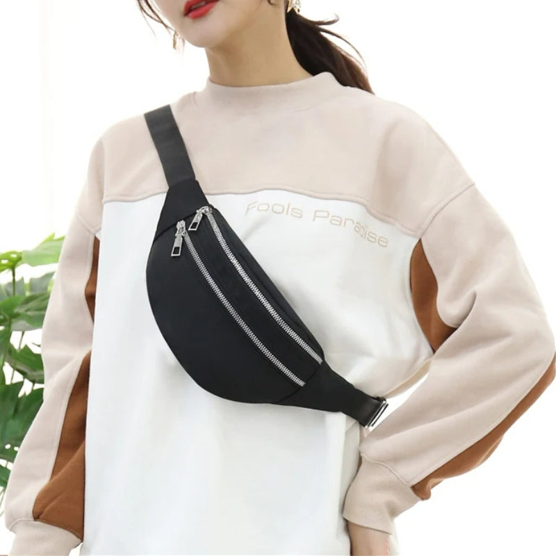 Sac banane femme en tissu