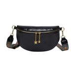 Sac banane noir polyvalent pour femme