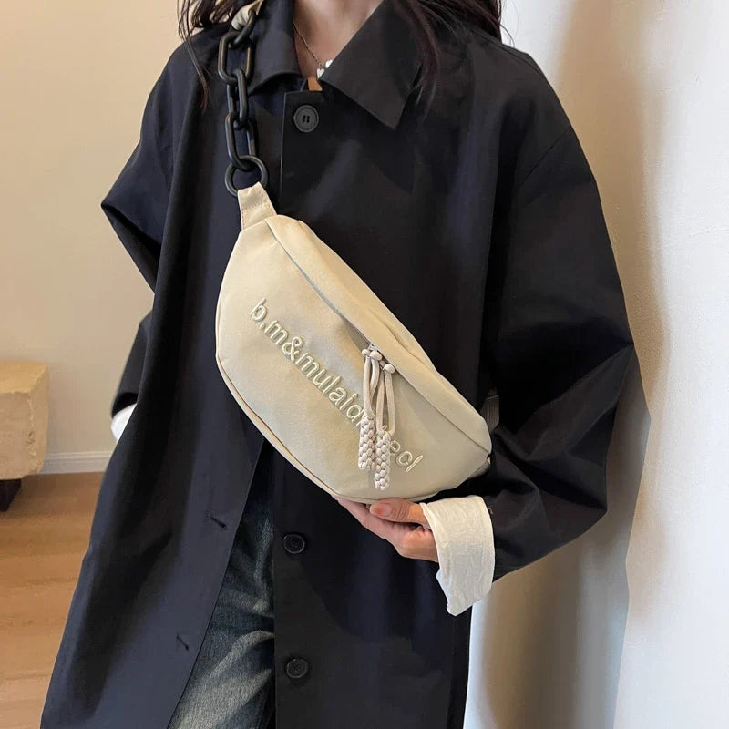 Sac banane pour femme format généreux