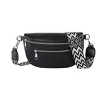 Sac banane rétro polyvalent pour femme
