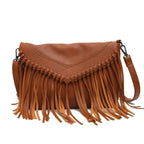 Sac bandoulière à franges
