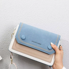 Sac bandoulière bicolore au look cartable