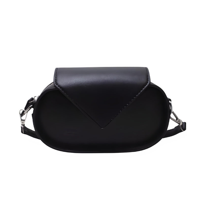 Sac bandoulière de forme ovale