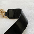 Sac bandoulière également porté épaule