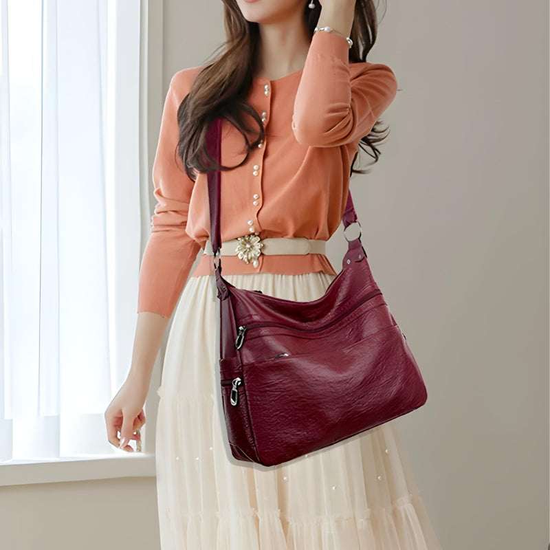 Sac bandoulière féminin esprit vintage