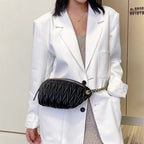 Sac bandoulière femme au format banane