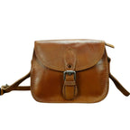 Sac besace vintage en cuir pour femme