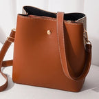 Sac bi-matière à la forme seau