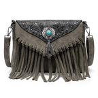 Sac bohème agrémenté de franges