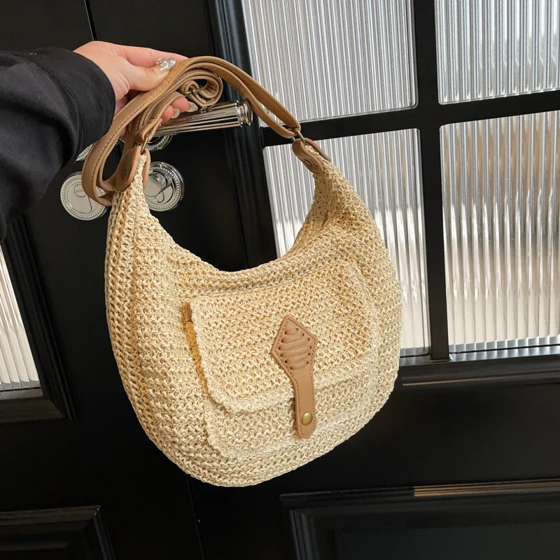 Sac bohème chic conçu pour l'épaule
