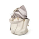 Chic White Drawstring Bag For Women