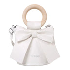 Sac bourse féminin chic avec nœud papillon