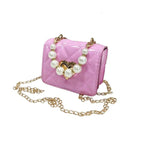 Sac brillant à perles pour petite fille