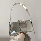 Sac brillant en forme de baguette