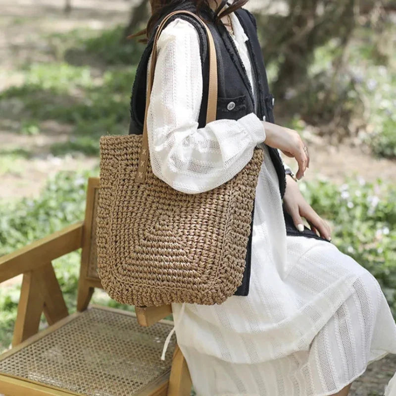 Sac cabas à l'allure bohème moderne