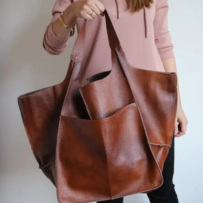 Sac cabas iconique grand format à plusieurs poches