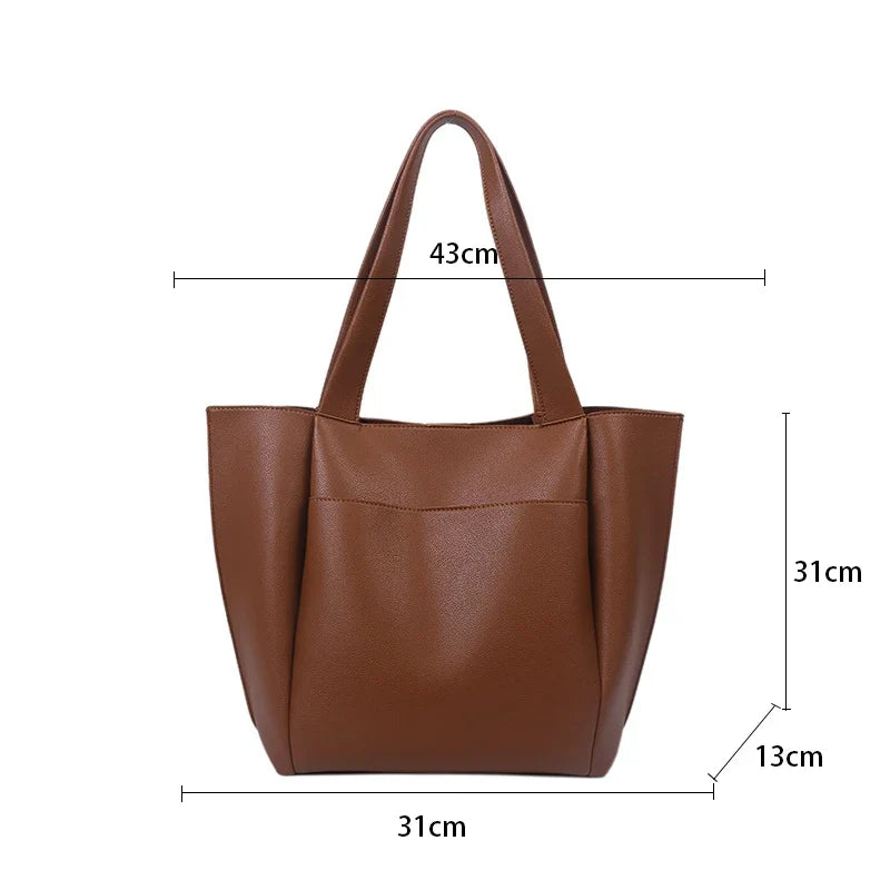 Sac cabas noir à main